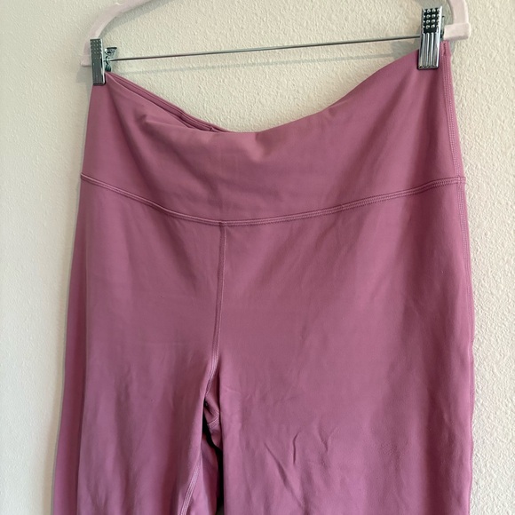 Lululemon Align High-Rise Flared Pant Women’s 14 Velvet Dust Pink Athleisure - Picture 3 of 6